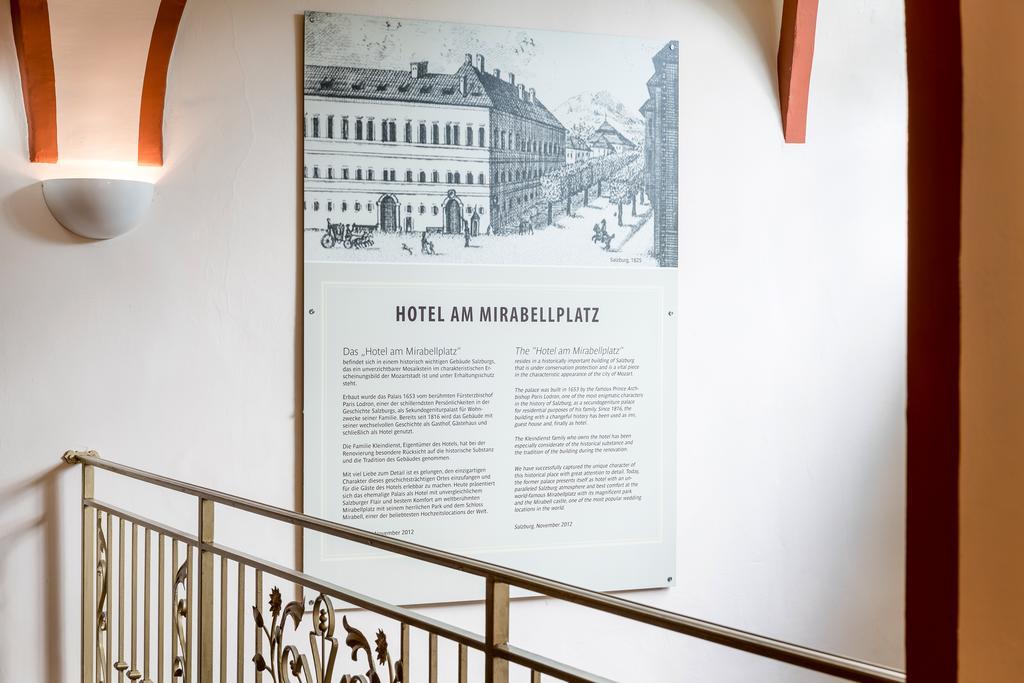 Hotel Am Mirabellplatz Salzburgo Exterior foto
